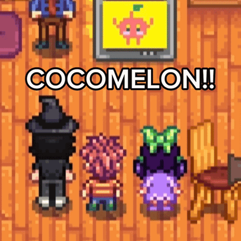 Stardew Valley Characters Vincent Jas Wizard Shouting Cocomelon GIF