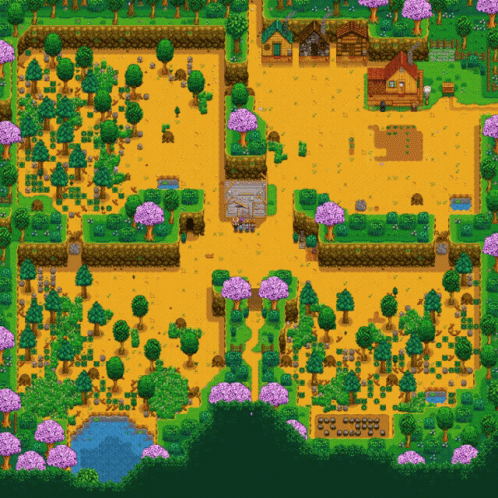 Stardew Valley Different Game Maps GIF