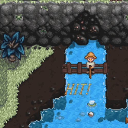 Stardew Valley Fishing Game GIF