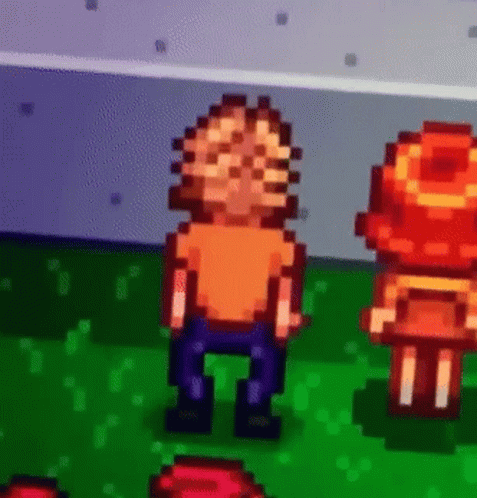 Stardew Valley Game Character Twerking GIF
