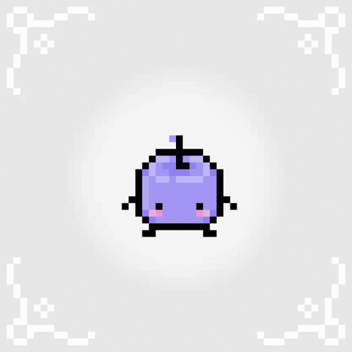 Stardew Valley Purple Junimo GIF