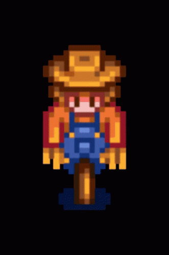 Stardew Valley Scarecrow Character GIF