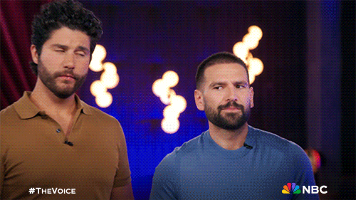 Stare Down Battle John Legend The Voice GIF