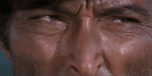 Stare Down Old Cowboys Vintage Film GIF