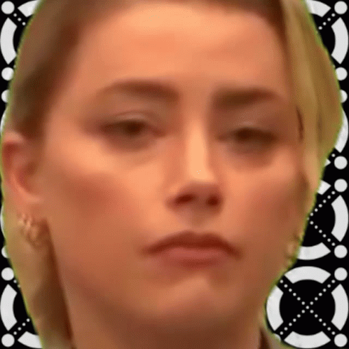 Amber Heard Stare GIF