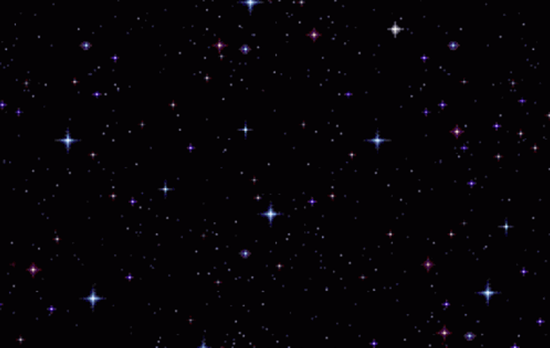 Starfield Dark Background GIF