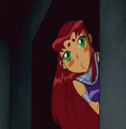 Starfire Tease Laugh GIF