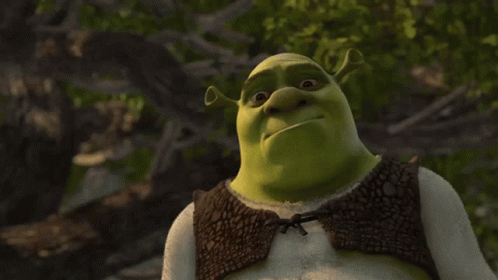 Staring Shrek Is Love GIF