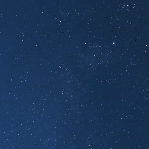 Starry Night Sky In Motion GIF