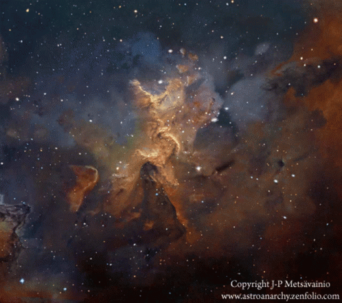 Starry Sky Painting Copyright J.P. Metsivainio