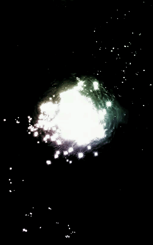 Stars Constellation Falling GIF