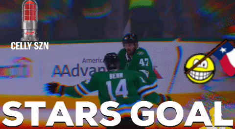Stars Team Scores Goal GIF