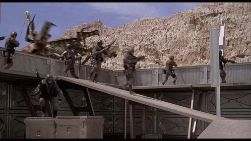 Starship Troopers 498 X 280 Gif GIF