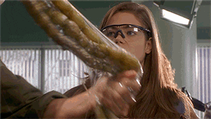 Starship Troopers Denise Richards Disgusted GIF