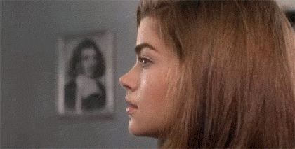 Starship Troopers Smiling Denise Richards GIF
