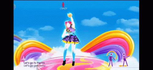 Starships Girl Just Dance Moves GIF
