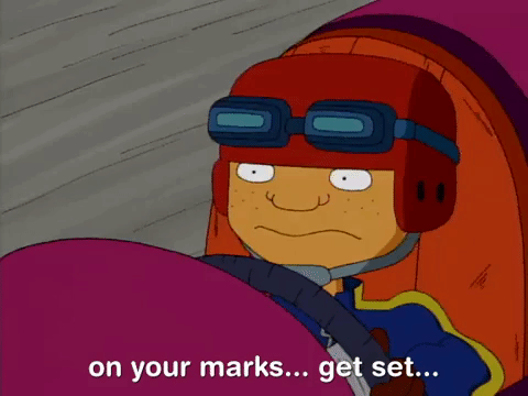Start Engines On Your Mark Set Go GIF