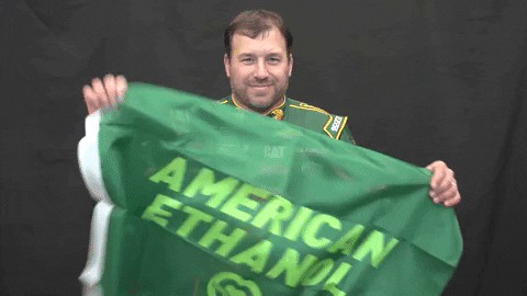 Start Your Engines American Ethanol Flag GIF