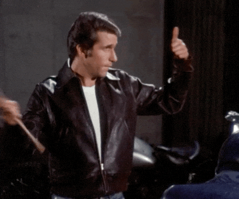Start Your Happy Days Engines GIF