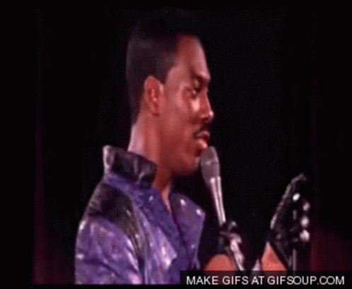 Startled Eddie Murphy Eyes Rolling GIF