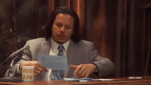 Startled Eric Andre Bonk GIF