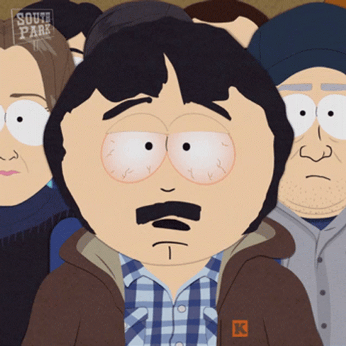 Startled Randy Marsh Confused Expression GIF
