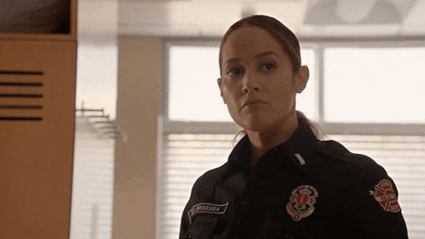 Station 19 Andy Herrera Eating Sandwich GIF