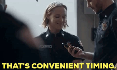 Station 19 That's How Convenient Timing GIF
