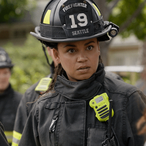 Station 19 Victoria Hughes Looking Shocked GIF