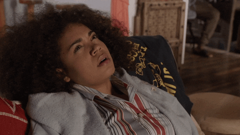 Station 19 Victoria Hughes Looking Tired GIF