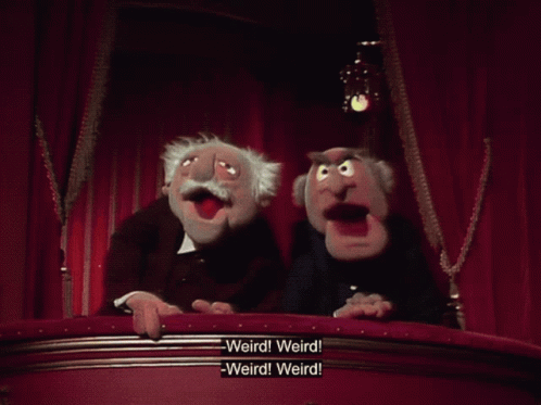 Statler And Waldorf Agreeing Together GIF