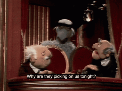 Statler And Waldorf Beaker Muppets GIF