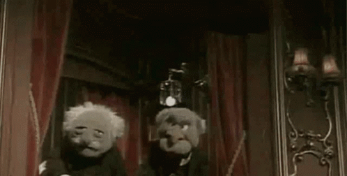 Statler And Waldorf Introducing Medium Sketch GIF