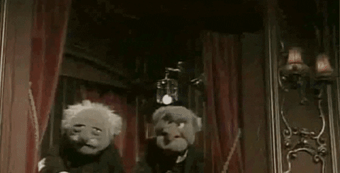 Statler And Waldorf Medium Sketch GIF