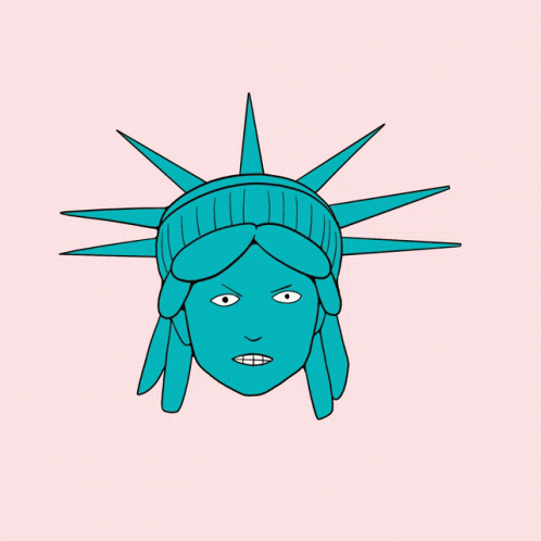 Statue Of Liberty Not One More Day Remove Him Now GIF
