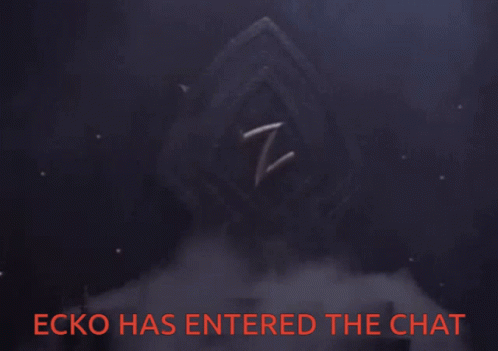 Statue on Throne Saying Ecko Has Entered the Chat