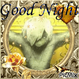 Statue Saying Good Night GIF