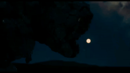 Statue With Glowing Eyes Monster