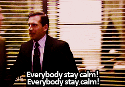 Stay Calm At The Office GIF
