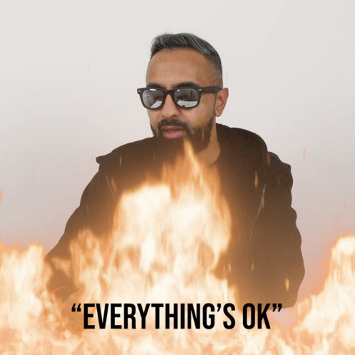 Stay Calm Everything Is Okay GIF