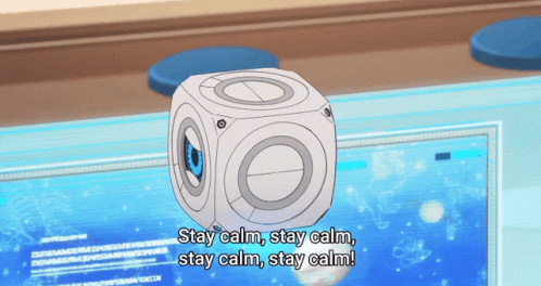 Stay Calm Wheatley GIF