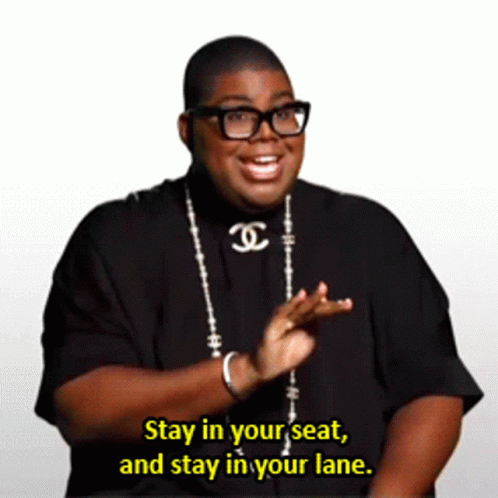 Stay In Your Lane Ej Johnson GIF