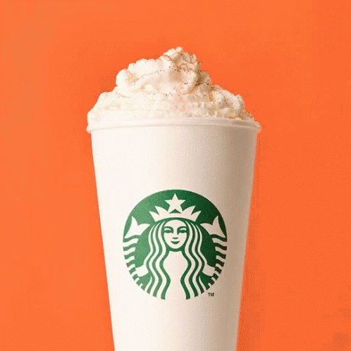 Stay Lovely With Pumpkin Spice Latte GIF