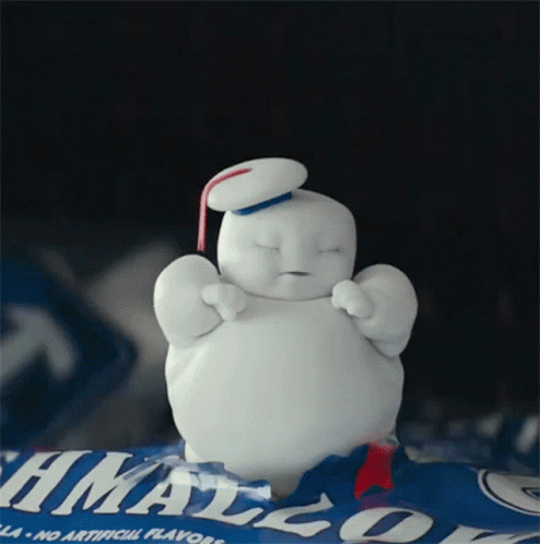 Stay Puft Marshmallow Man 494 X 498 Gif GIF