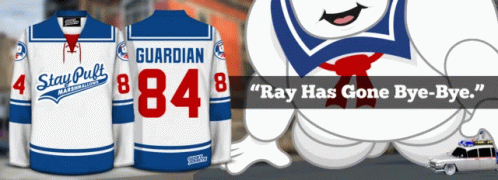 Stay Puft Marshmallow Man Ray Gone Bye Bye GIF