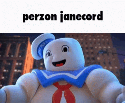 Stay Puft Giant Marshmallow Man Smiling GIF
