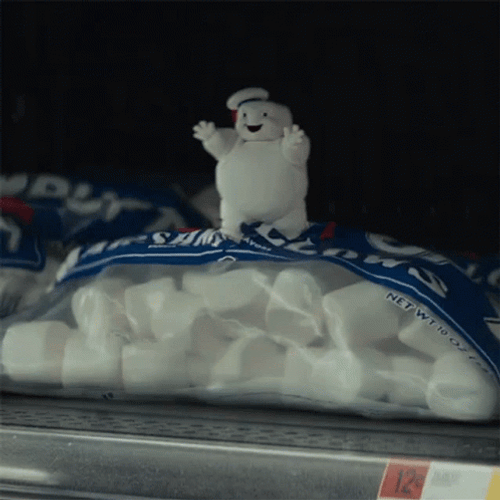 Stay Puft Marshmallow Man GIF