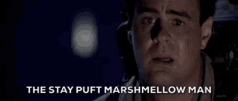 Stay Puft Marshmallow Man GIF