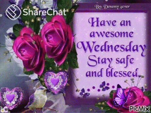 Stay Safe Happy Blessed Wednesday GIF