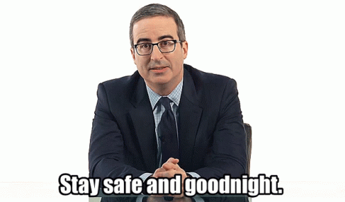 Stay Safe John Oliver GIF